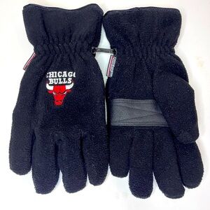 The Glove Chicago Bulls Thinsulate Thermal Insulation Mens Winter Gloves
